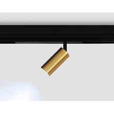 Управляемый светодиодный светильник для шинопровода Magnetic Ambrella light GL1213 GD золото IP20 12W 3000K-6400K 220V 36° D45*100 (Без ПДУ)