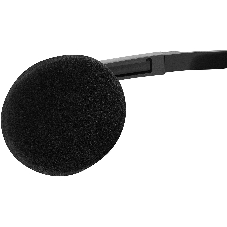 Гарнитура Oklick HS-M100 чёрный, проводная, 3.5 мм