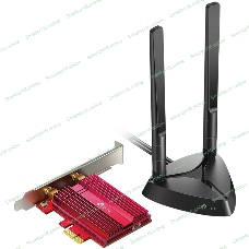 Адаптер TP-Link Wi-Fi 11AX 3000Mbps dual-band PCI-E adapter, two external Antennas