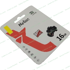 Флеш карта microSDHC 16Gb Netac P500 ECO (50/95 Mb/s, no adapter) (NT02P500ECO-016G-S)