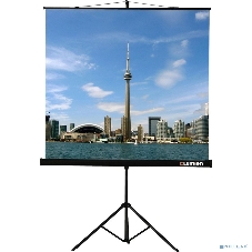 Экран на треноге Lumien 127x127см Eco View LEV-100104 1:1 напольный рулонный