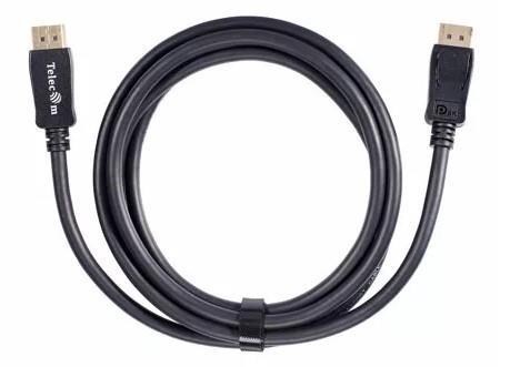 Кабель соединительный Telecom TCG745C-2M DP-DP 1.4V 8K@60Hz 2м, Econom