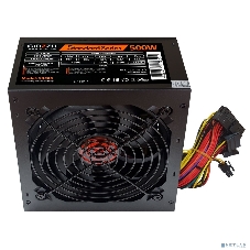 Блок питания Ginzzu SB500, 500Вт, 120мм, черный