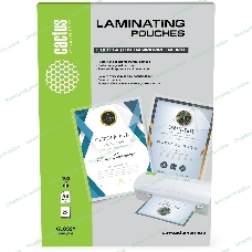 Пленка для ламинирования Cactus 100мкм A3 (25шт) глянцевая 426x303мм CS-LPGA310025