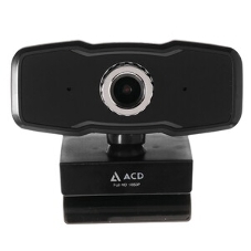 Веб-камера ACD Vision UC500 1920x1080, 30 кадр/с, USB Type-A, микрофон (2 шт), ручная фокусировка, автоосвещение, универсальное крепление
