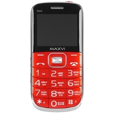 Мобильный телефон Maxvi B6ds up красный