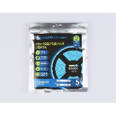 Светодиодная лента Ambrella light GS4803 COB 616Led/19W m/ 24V IP20 6500K/ 5m*12mm*2mm (2 конт.)