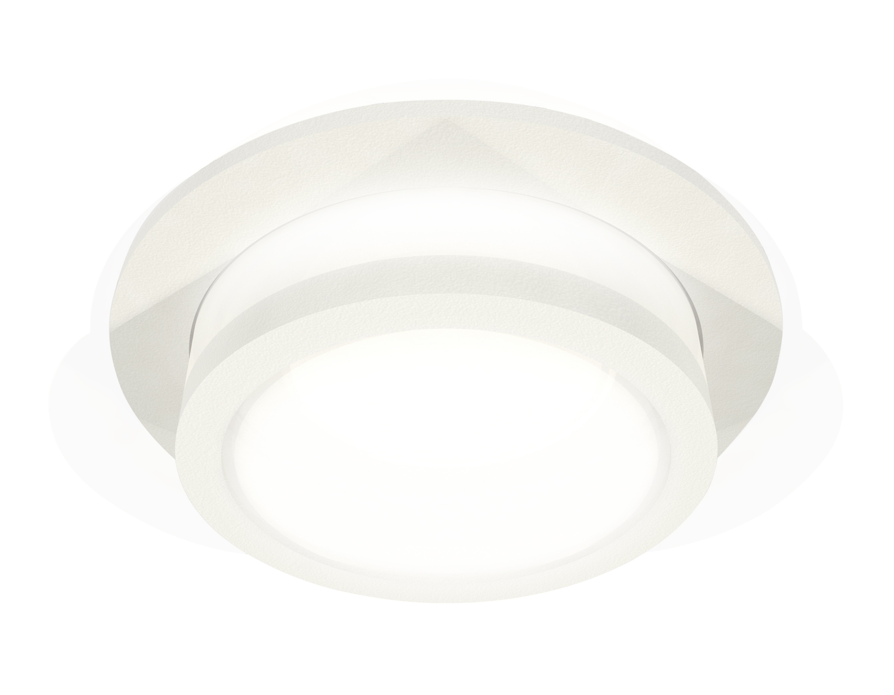 Комплект встраиваемого светильника Ambrella light XC7621041 SWH/FR белый песок/белый матовый MR16 GU5.3 (C7621, N7120)