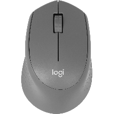 Мышь беспроводная Logitech M280 серый, 1000 dpi, радиоканал, USB, кнопки - 3