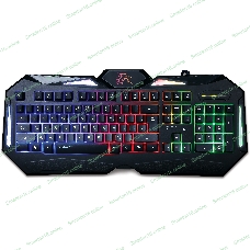 Клавиатура Qumo Dragon War Spirit проводная, USB Type-A, чёрный