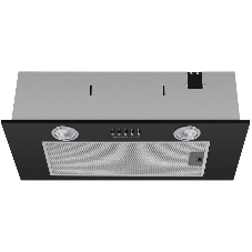 Вытяжка встраиваемая HOMSair Camelia Power 60 черный, 60 см, 850 куб. м/ч, 52 дБ