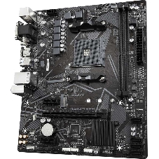 Материнская плата Gigabyte A520M S2H, AM4, AMD A520, 2xDDR4, 4xSATA, 1xM.2, 1xPCIe 3.0 x16, 2xPCIe x1, 1xHDMI, 1xDVI-D, 1xVGA, 1x 1Gb LAN, 4xUSB-A 3.2 Gen 1, 2xUSB-A 2.0, 3x3.5 мм, 7.1, mATX