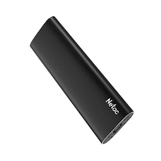 Внешний SSD Netac Z SLIM, 500 Gb, USB 3.2 Gen 2 Type-C, R/W 550/480, черный