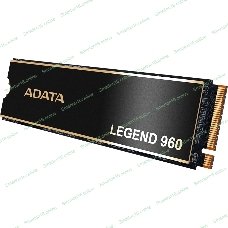 Накопитель SSD ADATA LEGEND 960, 2Tb, PCIe 4.0 x4, M.2 2280, NVMe, R/W 7400/6800, с радиатором