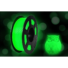 Филамент NVPrint PLA Noctilucen (Glow In the Dark) Green для 3D печати диаметр 1.75мм длина 330 метров масса 1 кг Филамент NVPrint PLA Noctilucen (Glow In the Dark) Green для 3D печати диаметр 1.75мм длина 330 метров масса 1 кг