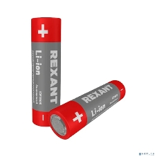 Аккумулятор Rexant Li-ion (литий-ион) 18650, 3,7В, 2400мА·ч, с платой защиты, 2 шт, пластиковая упаковка