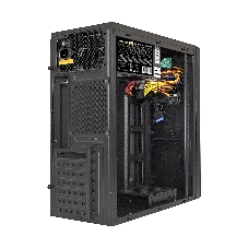 Компьютерный корпус ExeGate XP-333U черный, Miditower ATX, (XP450, Black,120мм), 1*USB+2*USB 3.0, Audio