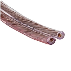 Акустический кабель Cablexpert CC-TC2x0,5-50M, прозрачный, 50 м, на катушке