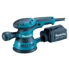 Эксцентриковая шлифовальная машина Makita BO5041 ЭШМ,300Вт,ф125мм,4000-12000об\м,ампл-2.8мм,1.4кг,кор,п\сборник,доп.рукоятка