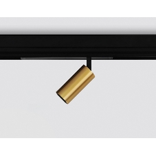Управляемый светодиодный светильник для шинопровода Magnetic Ambrella light GL1213 GD золото IP20 12W 3000K-6400K 220V 36° D45*100 (Без ПДУ)