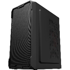 Корпус Bloody CC-129-BK, Mini-Tower, чёрный