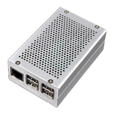 Корпус ACD Heat Dispersion Metal Aluminium Alloy Case for Raspberry Pi 3, Silver RA193