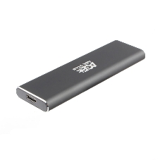 Внешний корпус USB 3.1 Type-C M.2 NVME (M-key) AgeStar 31UBNV1C (GRAY), алюминий, черный