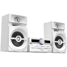 Минисистема Panasonic SC-UX100EE-W белый 300Вт/CD/CDRW/FM/USB/BT