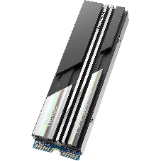 Накопитель SSD Netac NV5000, 1Tb, M.2 2280, PCIe 4.0 x4, NVMe, R/W 5000/4400, с радиатором