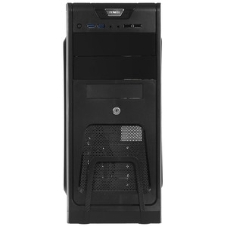 Компьютерный корпус Miditower ExeGate CP-603UB Black, ATX, (CP450W, 80мм), 2*USB+2*USB 3.0, Audio, замок блокировки кнопки питания