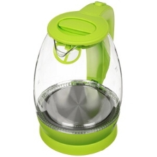 Чайник Homestar HS-1012 1.7 л, стекло, зеленый (003943)