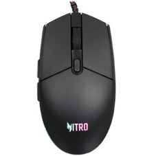Мышь проводная Acer Nitro OMW400 черный, 6400 dpi, USB, кнопки - 6