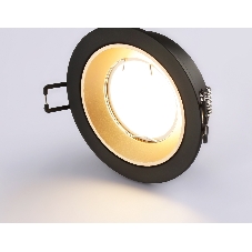Светильник встраиваемый A8923 BK/GD черный/золото MR16 GU5.3 D92*24