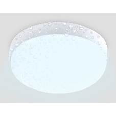 Светильник светодиодный влагозащищенный Ambrella light ST8633 WH белый IP65 LED 6500K 20W D170*60