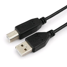 Кабель Гарнизон Кабель USB 2.0, AM/BM, 1.8м, пакет (GCC-USB2-AMBM-1.8M)