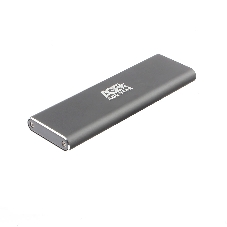 Внешний корпус USB 3.1 Type-C M.2 NVME (M-key) AgeStar 31UBNV1C (GRAY), алюминий, черный