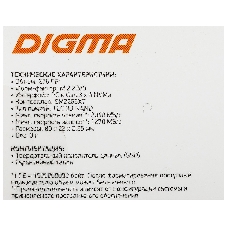 Накопитель SSD Digma Mega S3 DGSM3256GS33T, 256Gb, PCIe 3.0 x4, M.2 2280, NVMe, R/W 2040/1270