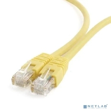 Патч-корд UTP Cablexpert cat.6, 1м, литой, многожильный, желтый