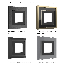 Встраиваемая LED подсветка WERKEL (черный) W1154308