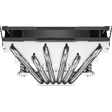 Кулер для процессора PCCooler RC600-67 (125W, 4-pin PWM, 67.5mm, Al, 4x6mm, 1x120мм, 62.5CFM, 32.5dBA, 2300RPM, S: 1851/1700/1200/115X, AM5/AM4, черный)