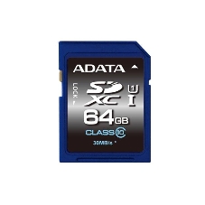 Флеш карта SD ADATA XC 64Gb Class10 ADATA ASDX64GUICL10-R