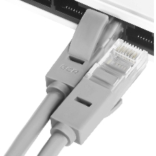Патч-корд Greenconnect прямой 40.0m, UTP кат.5e, серый, позолоченные контакты, 24 AWG, литой, GCR-LNC03-40.0m, ethernet high speed 1 Гбит/с, RJ45, T568B Greenconnect Патч-корд прямой 40.0m, UTP кат.5e, серый, позолоченные контакты, 24 AWG, литой, GCR-LNC03-40.0m, ethernet high speed 1 Гбит/с, RJ45, T568B