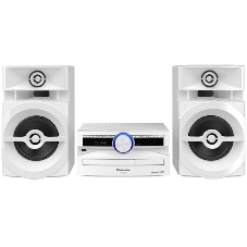 Минисистема Panasonic SC-UX100EE-W белый 300Вт/CD/CDRW/FM/USB/BT