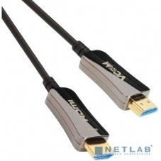 Активный оптический кабель HDMI 19M/M,ver. 2.0, 4K@60 Hz 40m VCOM