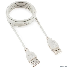 Кабель удлинит. USB2.0 Gembird/Cablexpert CC-USB2-AMAF-6-N серый (1.8м, AM/AF, пакет) (CC-USB2-AMAF-6-N)