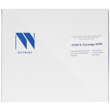 Картридж лазерный NVPrint совместимый NV-CF281X/NV-039H для HP LaserJet M605dn/M605n/M605x/M606dn/M606x/M630dn/M630f/M630h/Flow M630z/M630h/Canon i-Sensys LBP351x/352x (25000k)