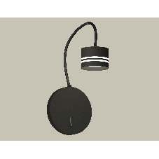 Светильник Ambrella light XB9596203 SBK/FR черный песок/белый матовый GX53 (C9596, N8478)