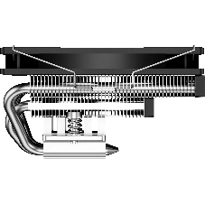 Кулер для процессора PCCooler RC600-67 (125W, 4-pin PWM, 67.5mm, Al, 4x6mm, 1x120мм, 62.5CFM, 32.5dBA, 2300RPM, S: 1851/1700/1200/115X, AM5/AM4, черный)