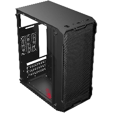 Корпус Bloody CC-129-BK, Mini-Tower, чёрный