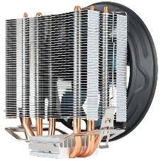 Кулер для процессора AeroCool/Formula Verkho 3 Plus серебристый, 120 мм, алюминий/медь, 2000 об/мин, 26.7 дБ, 4 pin, 125 Вт, 134 мм